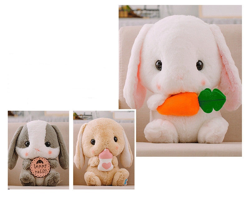 Cute Stuffed Rabbit Plush Soft Toys Bunny Kids Pillow Doll Creative Birthday Gifts for Children Baby Accompany Sleep Toy 22/32cm